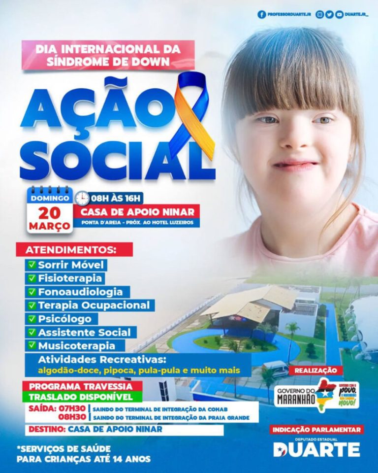 Ação Social pelo Dia Internacional da Síndrome de Down