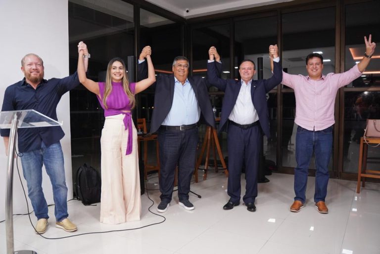 Othelino mostra força política em reunião para reforçar pré-candidaturas de Brandão e Flávio Dino