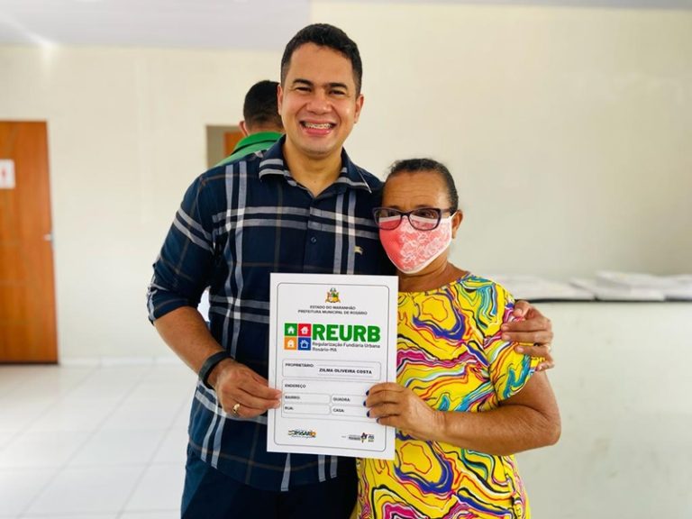 Calvet Filho avança com regularização fundiária em Rosário