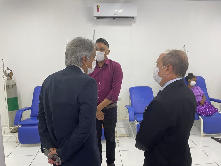 Durante inspeção, chefe do Ministério Público se mostra satisfeito com estrutura do Hospital da Raposa