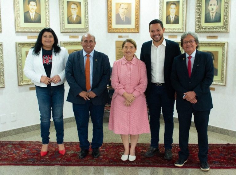 Iracema Vale convida Câmara de São Luís para compartilhar plataforma de leis