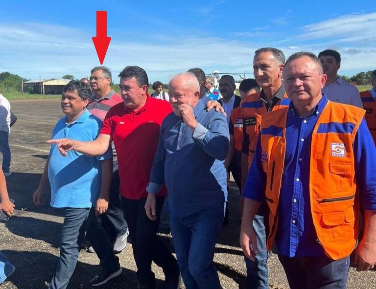 Flávio Dino e Brandão aparecem ‘juntos, mas separados’ em visita de Lula ao Maranhão
