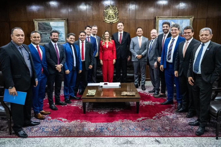 Ana Paula Lobato recebe deputados estaduais para discutir reforma tributária