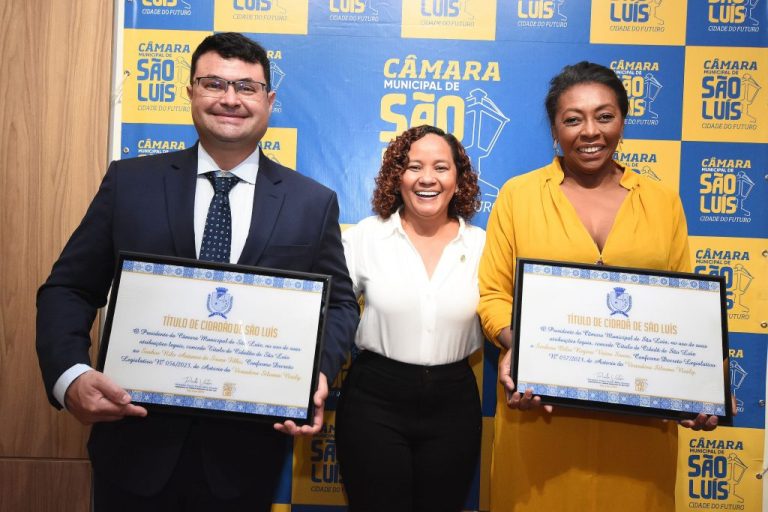 Silvana Noely homenageia chef de cozinha e cirurgião com título de cidadão ludovicense