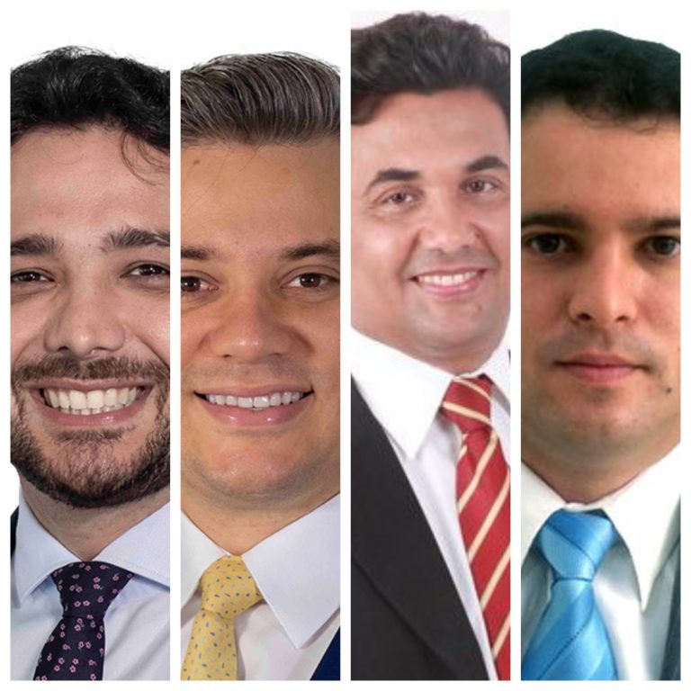 Pesquisa confirma empate quádruplo no 3º lugar entre Yglésio, Neto, Wellington e Edivaldo