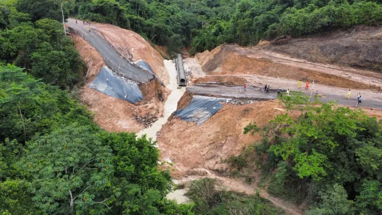 Após fortes chuvas, Maranhão tem três trechos de rodovias federais interditados