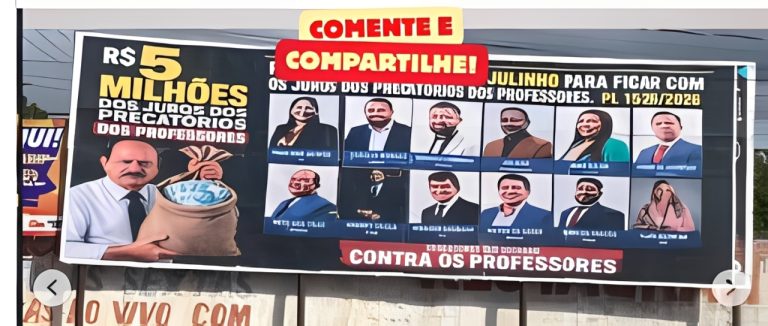 ‘Outdoor extrapola crítica em Ribamar’, diz decisão judicial