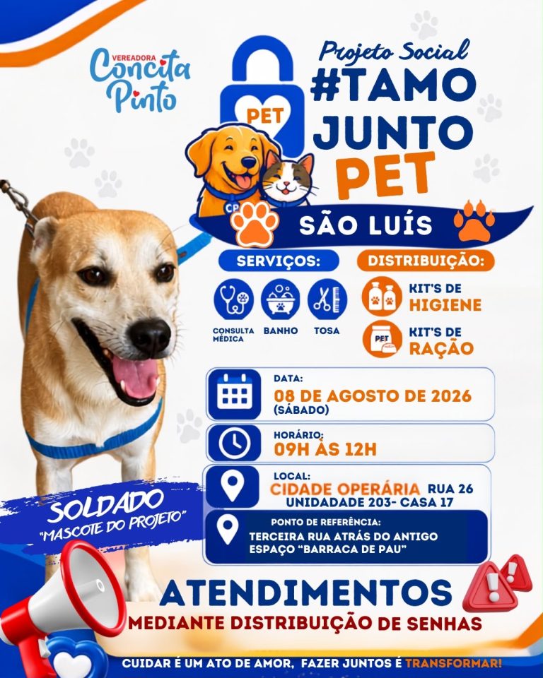 Concita Pinto leva projeto de saúde animal para a Cidade Operária