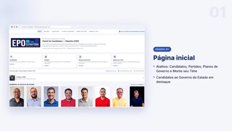 EPO lança plataforma com dados de todos os candidatos do MA