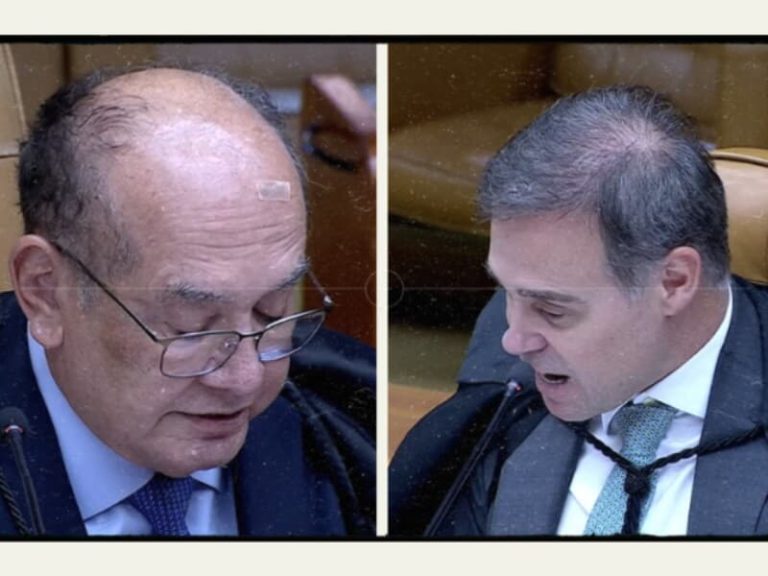 Gilmar e Mendonca sobem tom e gritam no STF: “pode chorar”