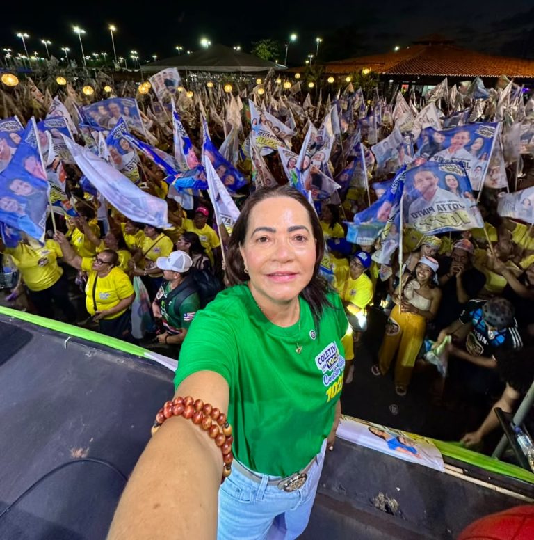 Concita Pinto mostra força e reúne quase 10 mil em São Luís