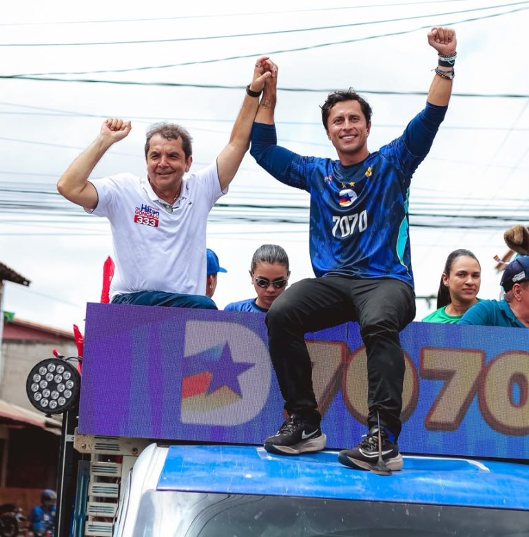 Dr. Hilton Gonçalo intensifica reta final com carreata