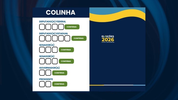 Vai votar? Monte sua colinha com o blog do Isaías Rocha